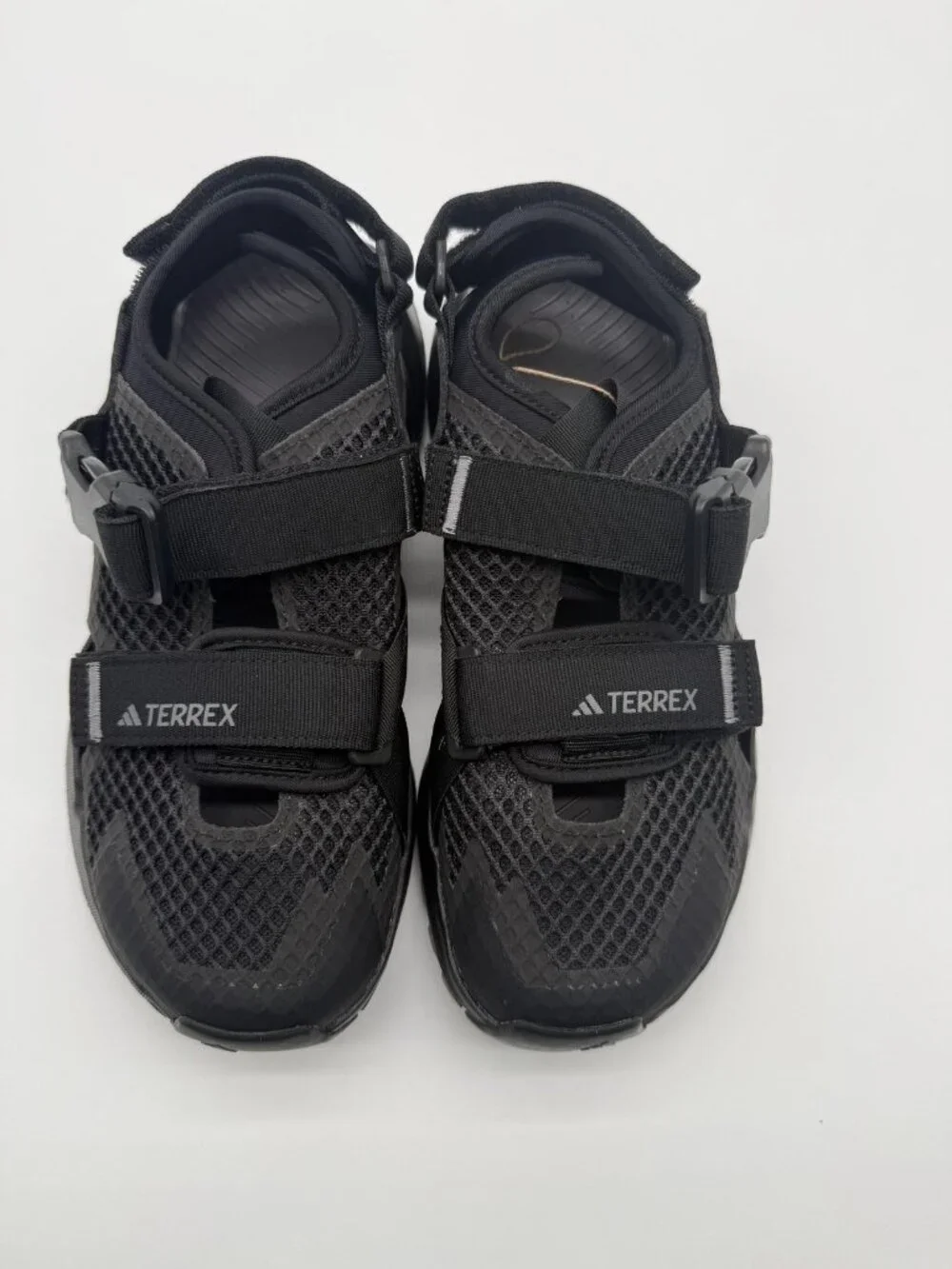 New Adidas Terrex Hydroterra A Sandals Men's Size 7 Black Trail Hiking IF7596